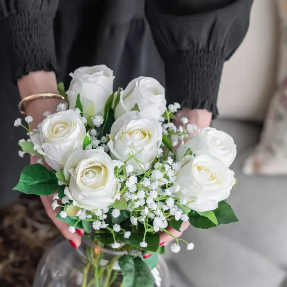 Rose Hvit H75