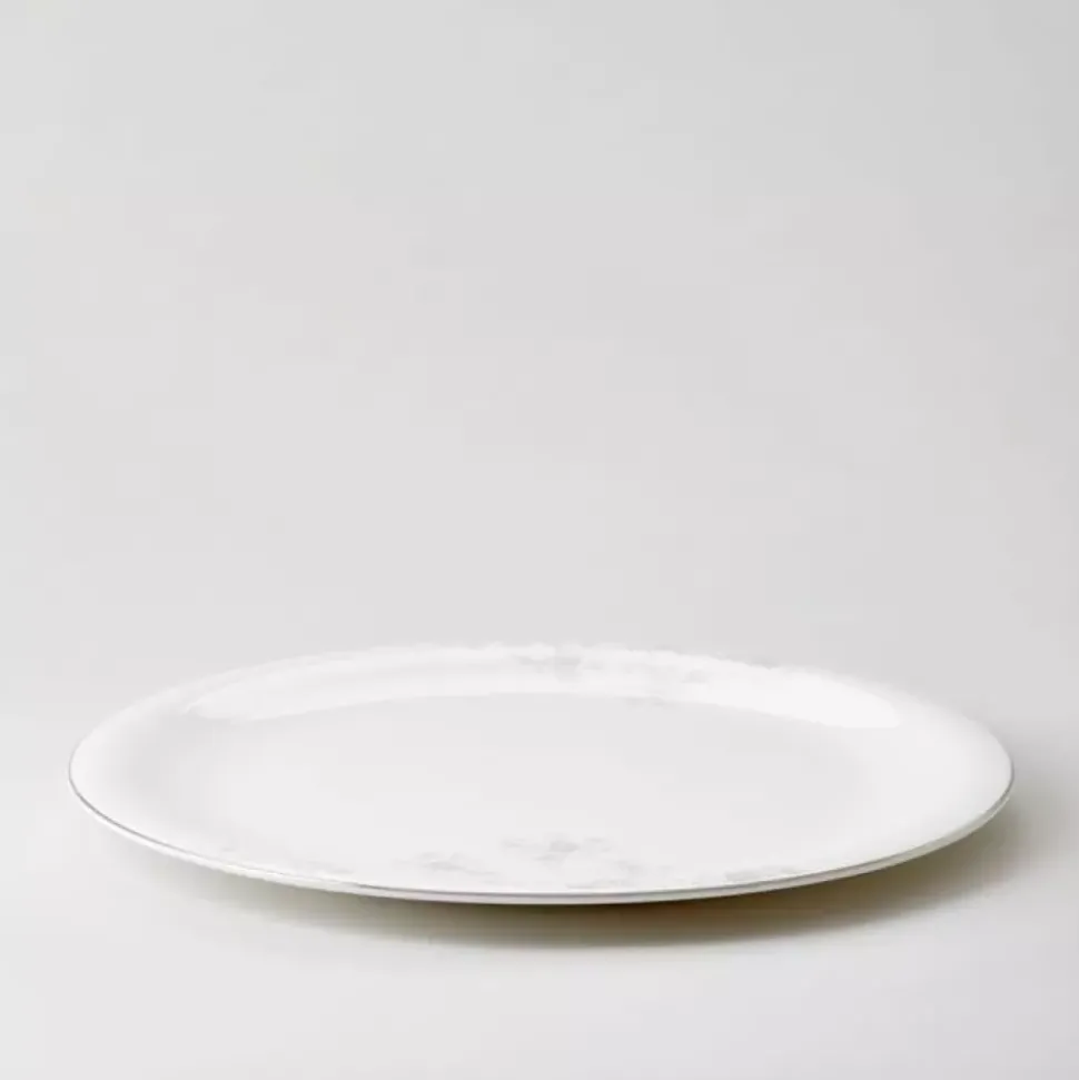 Royal Porcelain - Angelina Platinum - Rundt fat