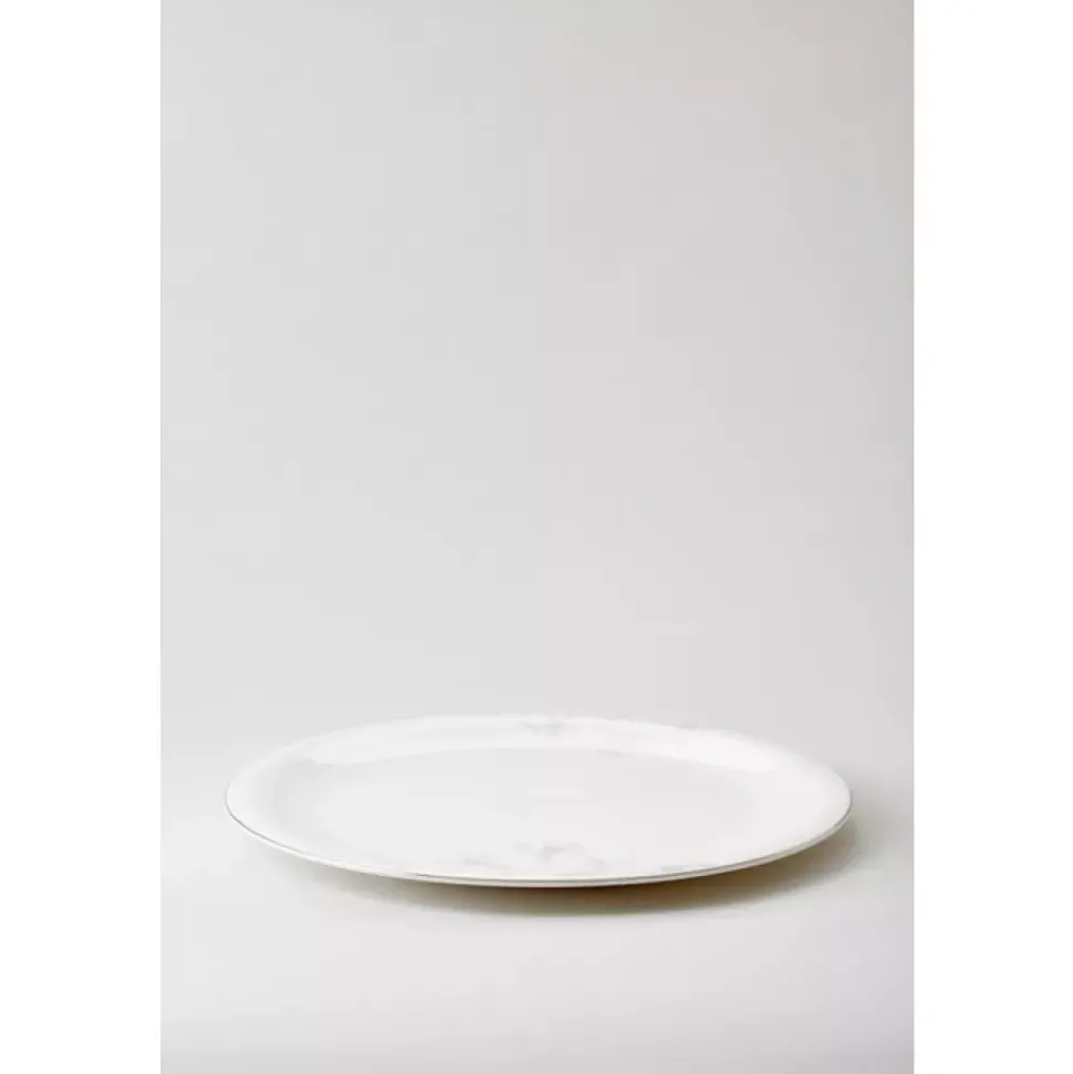 Royal Porcelain - Angelina Platinum - Rundt fat
