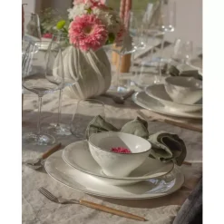 Royal Porcelain - Angelina Platinum - Dessertskål