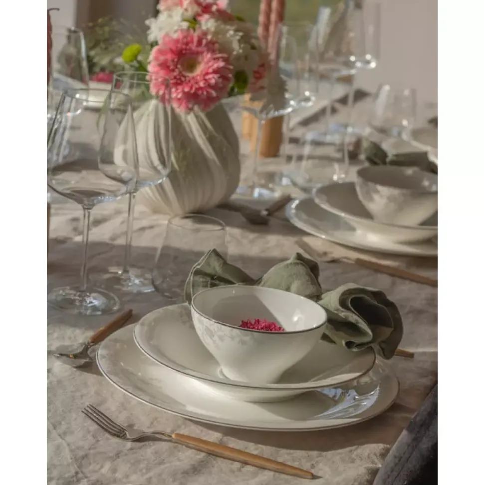 Royal Porcelain - Angelina Platinum - Dessertskål