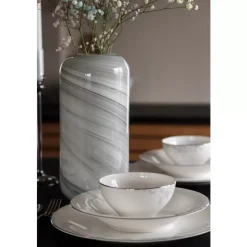 Royal Porcelain - Angelina Platinum - Dessertskål
