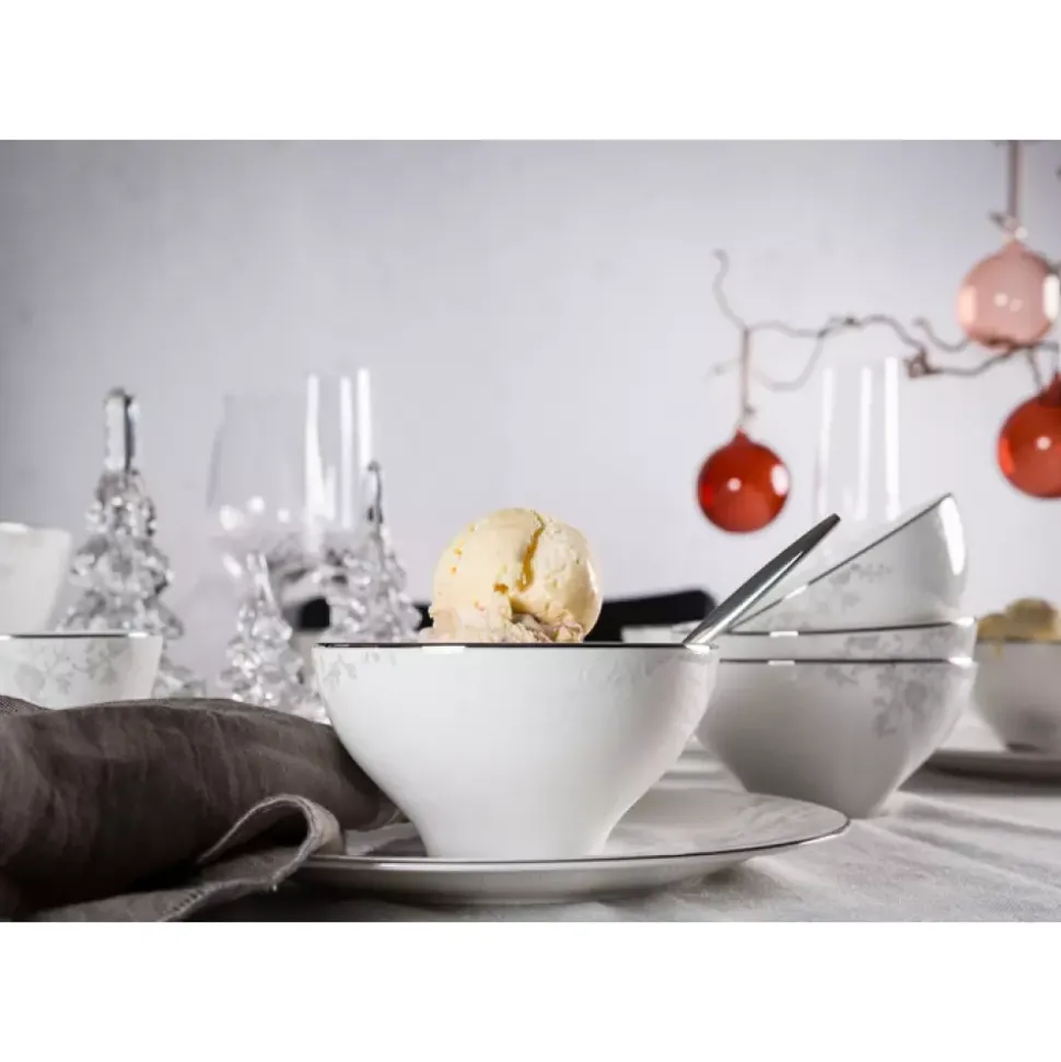 Royal Porcelain - Angelina Platinum - Dessertskål