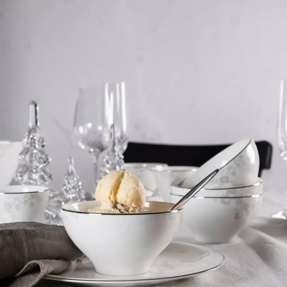 Royal Porcelain - Angelina Platinum - Dessertskål