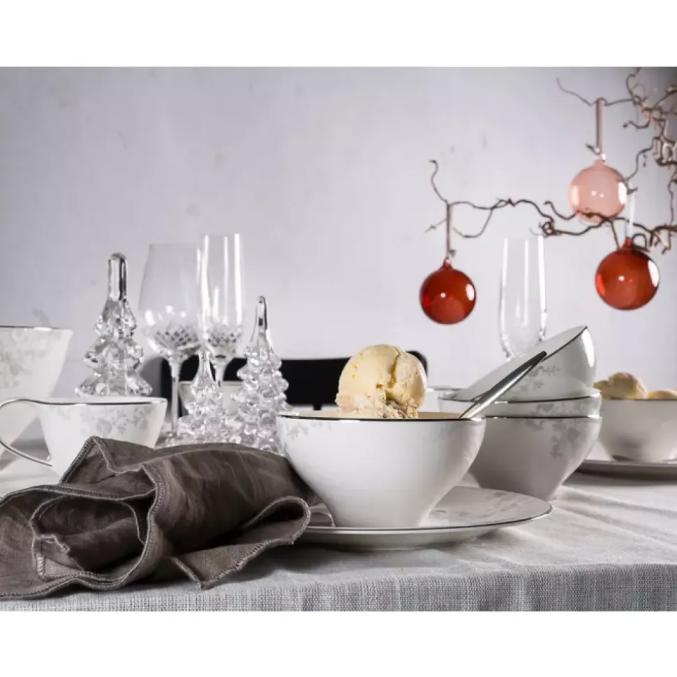 Royal Porcelain - Angelina Platinum - Dessertskål