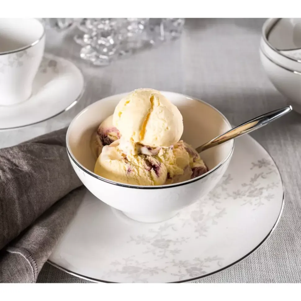 Royal Porcelain - Angelina Platinum - Dessertskål