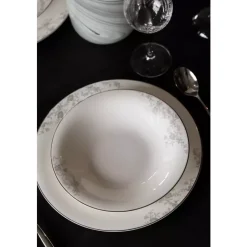 Royal Porcelain - Angelina Platinum - Dyp tallerken