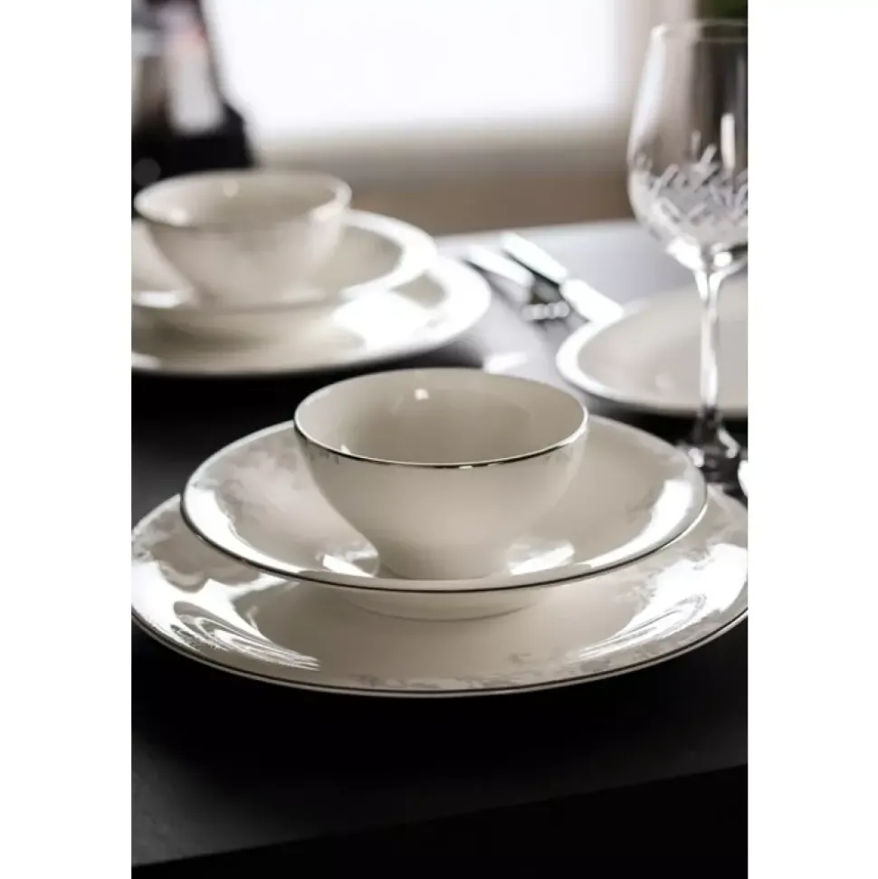 Royal Porcelain - Angelina Platinum - Dyp tallerken