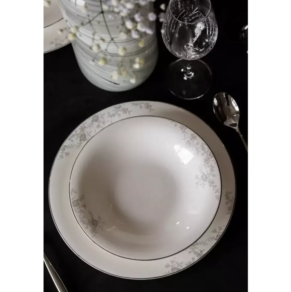 Royal Porcelain - Angelina Platinum - Dyp tallerken