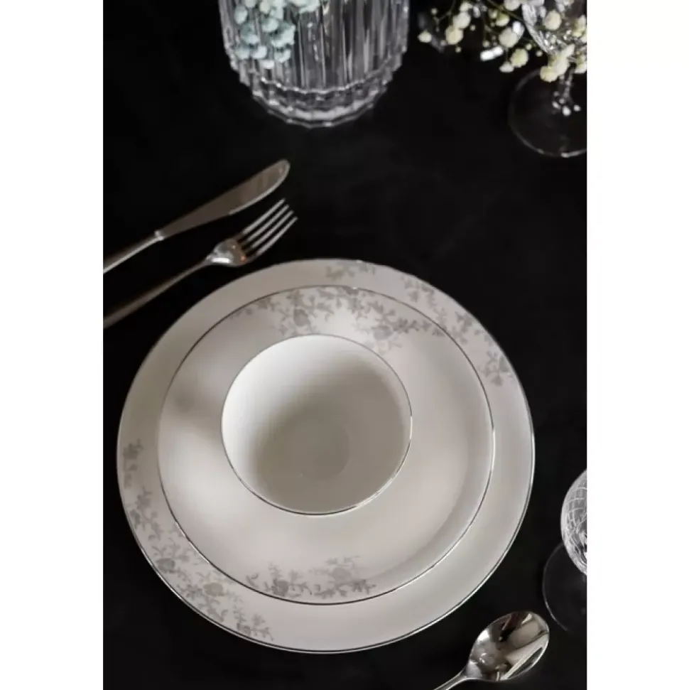 Royal Porcelain - Angelina Platinum - Dyp tallerken