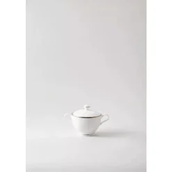 Royal Porcelain - Platinum - Sukkerskål - 0,25 l