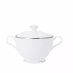 Royal Porcelain - Platinum - Sukkerskål - 0,25 l