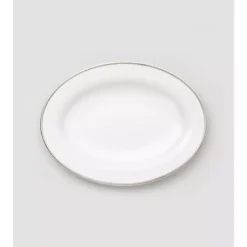 Royal Porcelain - Silver Paisley - Ovalt fat 39 cm