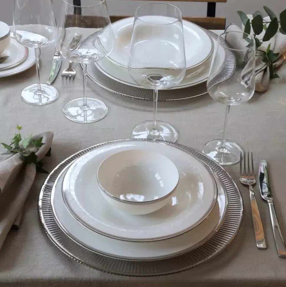 Royal Porcelain - Silver Paisley - Dessertskål