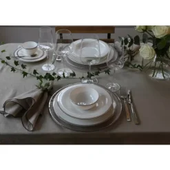 Royal Porcelain - Silver Paisley - Dessertskål