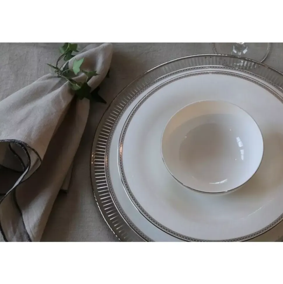 Royal Porcelain - Silver Paisley - Dessertskål