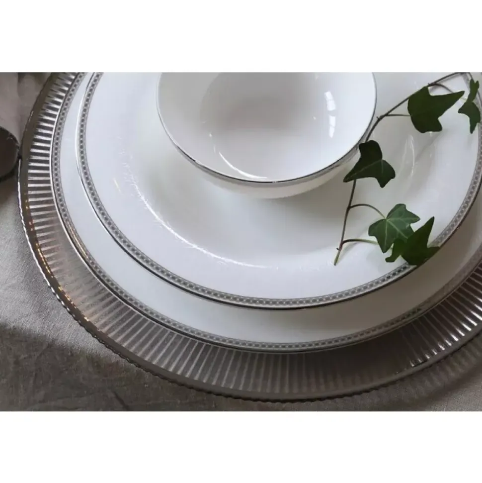 Royal Porcelain - Silver Paisley - Dessertskål