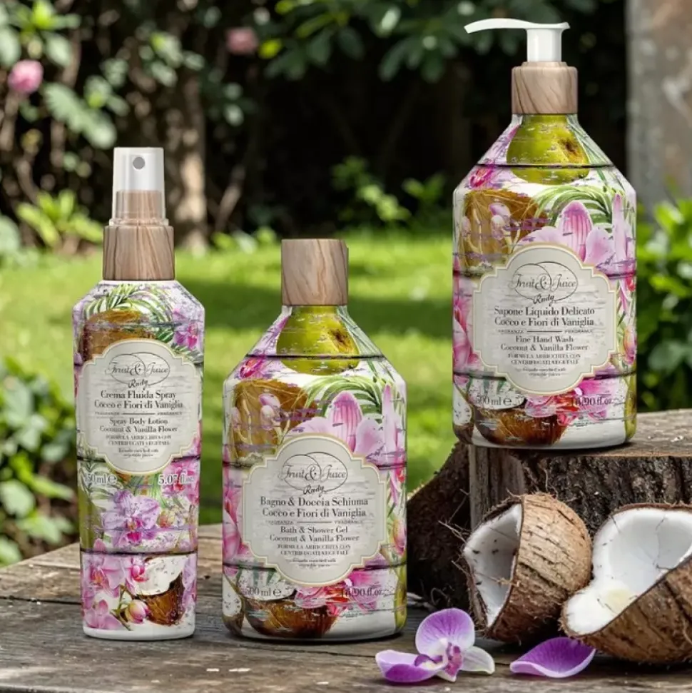 Rudy - Fruit & Juice - Bath & Shower 500ml Coconut & Vanilla