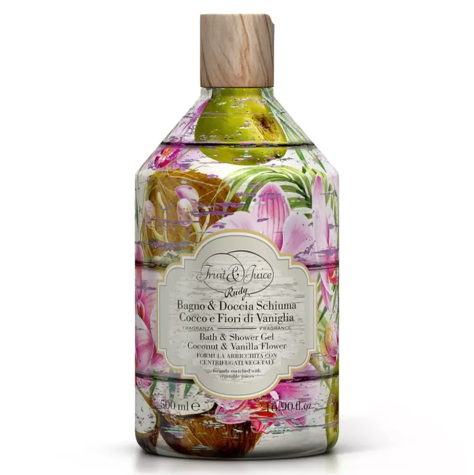 Rudy - Fruit & Juice - Bath & Shower 500ml Coconut & Vanilla