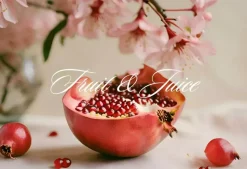 Rudy - Fruit & Juice - Bath & Shower 500ml Pomegranate & Cherry Blossom