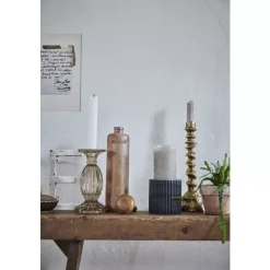 Rustic Kubbelys Sølvgrått
