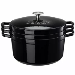 Sabor - Classic - Støpejernsgrytesett s/3 - 1,6/ 3/ 4,9 l