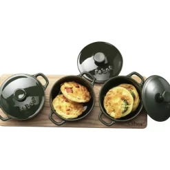 Sabor - Minigryter Ildfaste Former/Serveringssett s/3 - 0,3 l