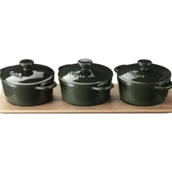 Sabor - Minigryter Ildfaste Former/Serveringssett s/3 - 0,3 l
