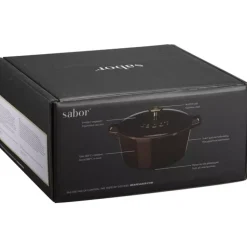 Sabor Støpejernsgryte Dyp Rød 4,4 l