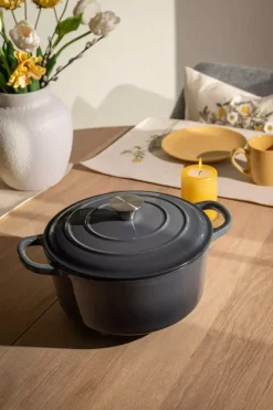 Sabor Støpejernsgryte Grå 6,5l