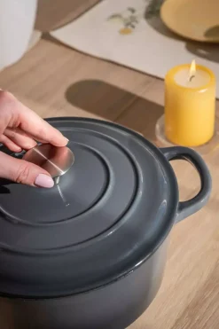 Sabor Støpejernsgryte Grå 4,2l