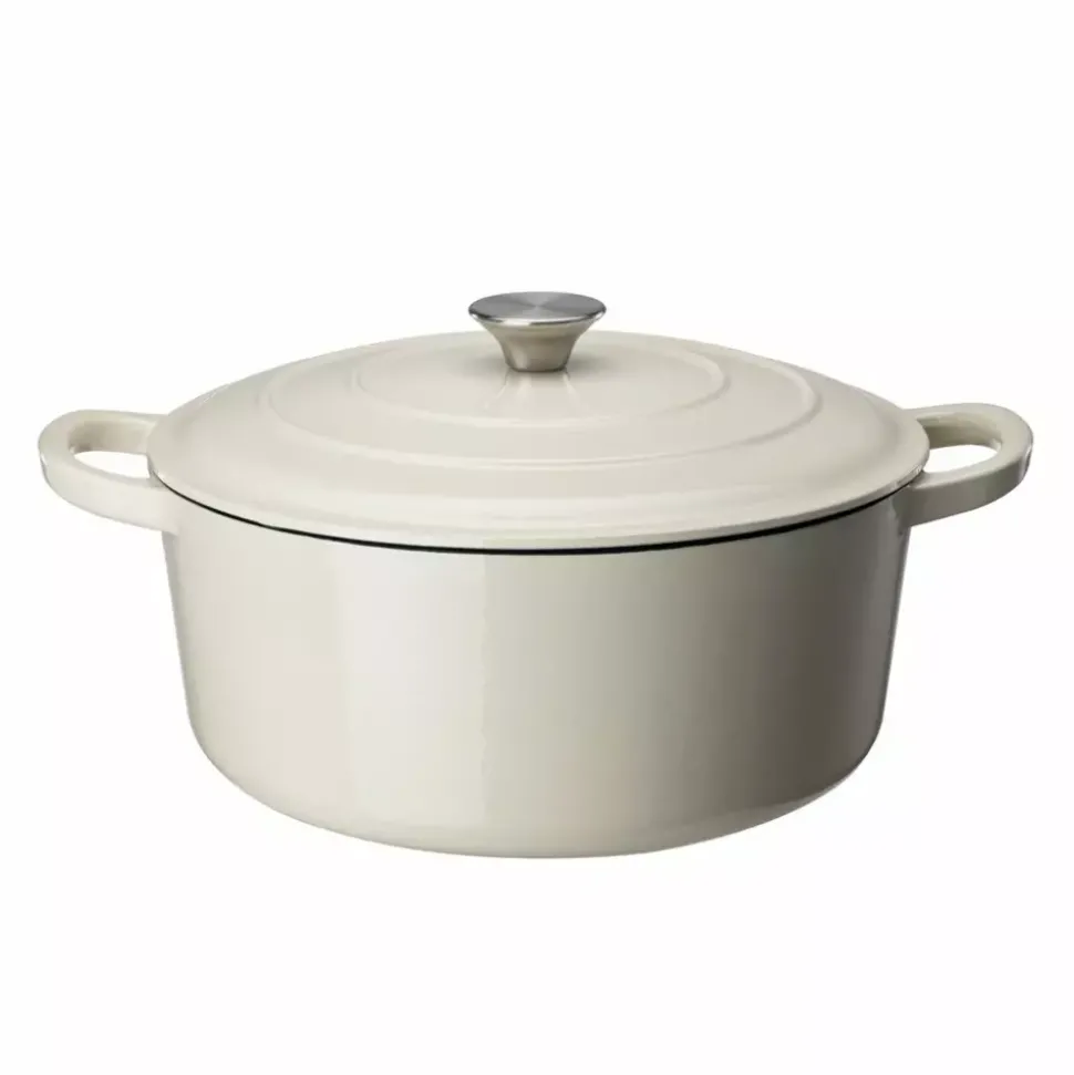 Sabor Støpejernsgryte Krem 6,5l