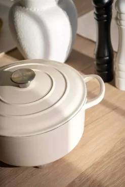Sabor Støpejernsgryte Krem 4,2l