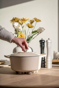 Sabor Støpejernsgryte Krem 4,2l