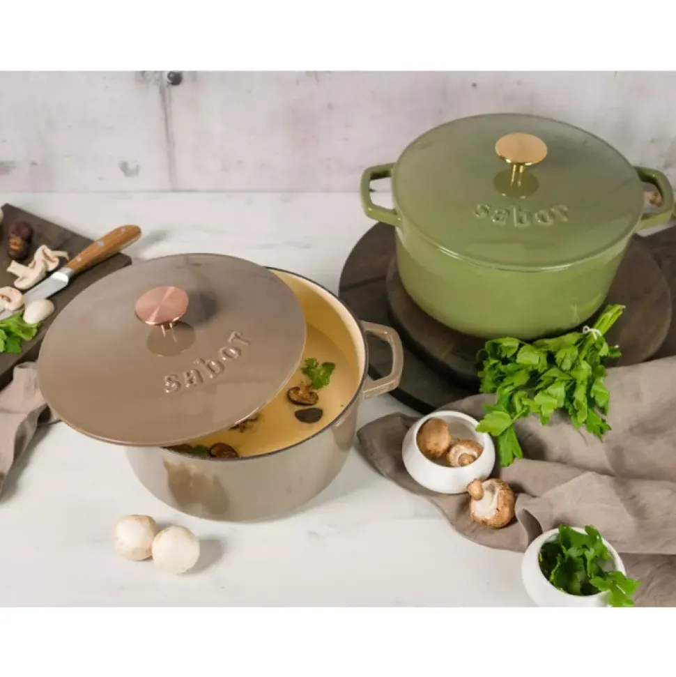 Sabor - Støpejernsgryte - 4,4 l