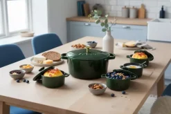 Sabor - Støpejernsgryte - 6,7 l Grønn