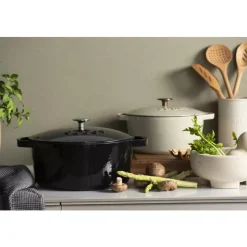 Sabor - Støpejernsgryte - 6,7 l Svart