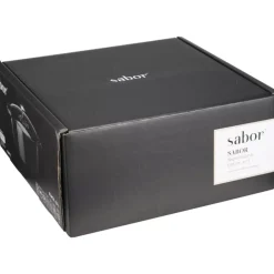Sabor - Støpejernsgryte - 6,7 l Svart