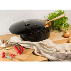 Sabor - Støpejernsgryte Sort 9,5 l