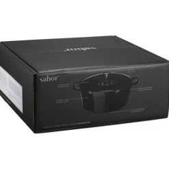 Sabor - Støpejernsgryte Sort 9,5 l