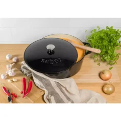 Sabor - Støpejernsgryte Sort 9,5 l