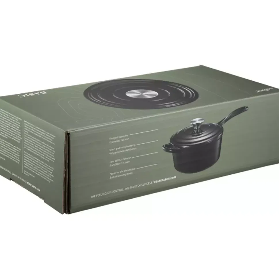Sabor Støpejernsgryte Sort 1,75l