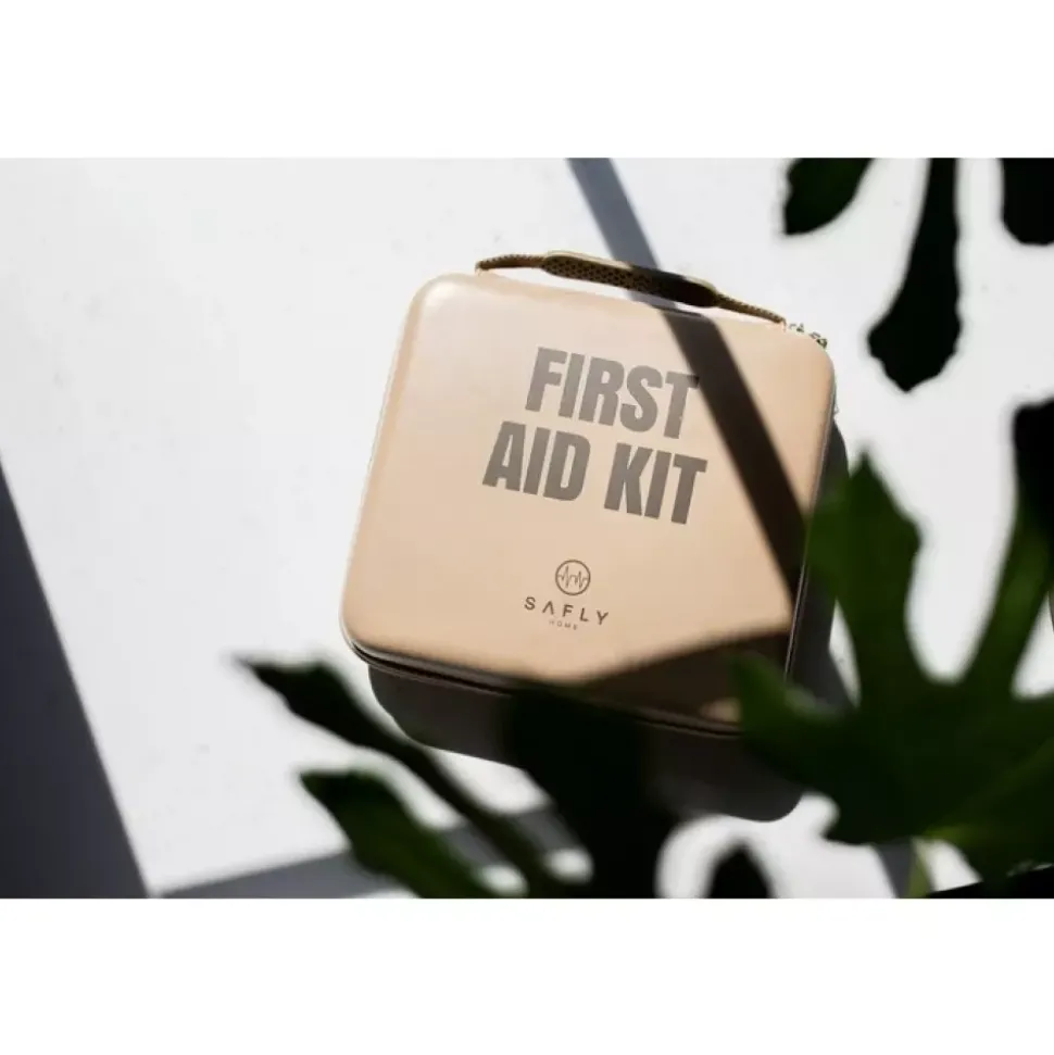 Safly Førstehjelpsskrin Mellom Beige