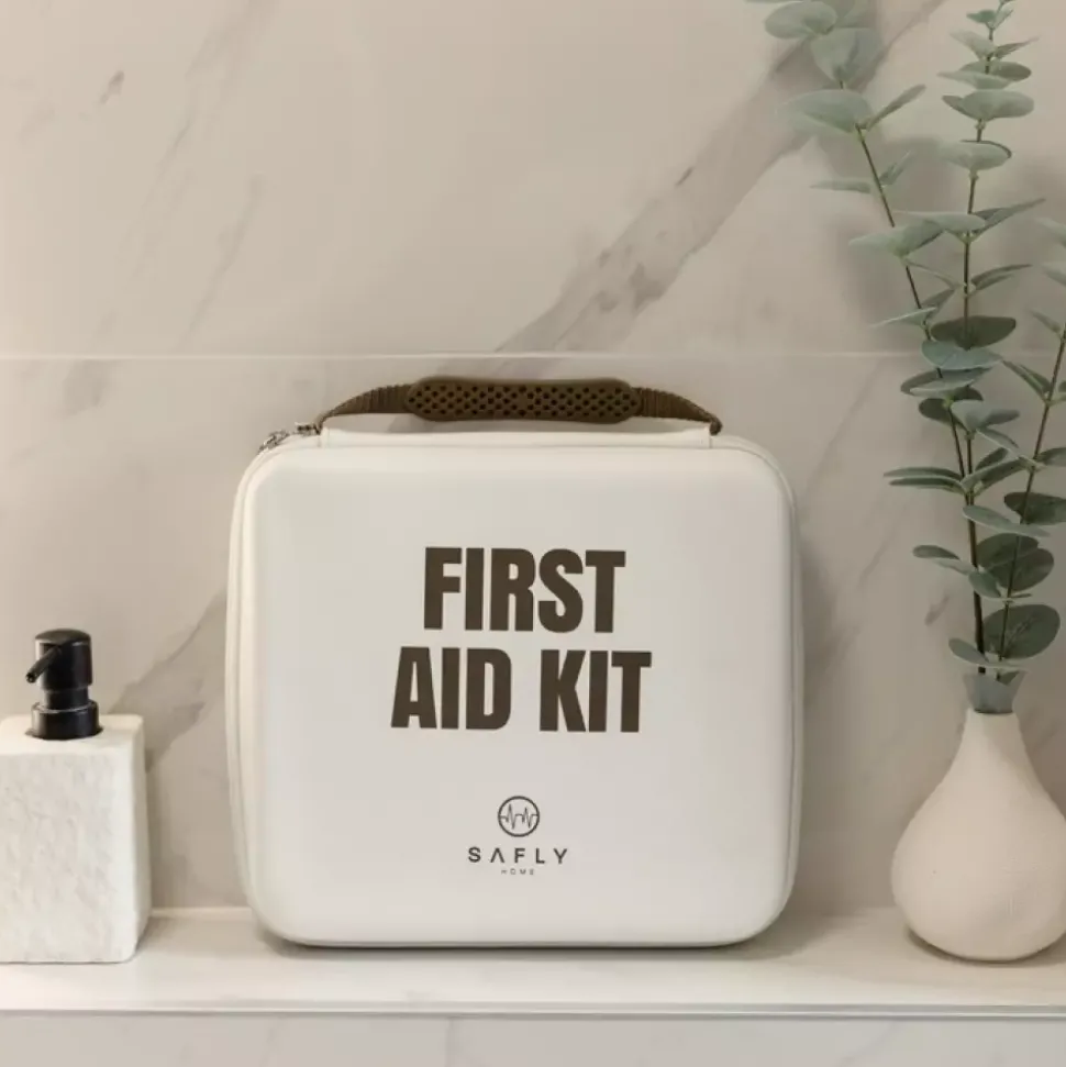 Safly Førstehjelpsskrin Stor Hvit