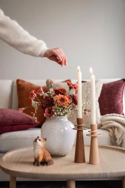Saga Vase Beige H23