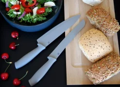 Sam Knivsett Grå 2 stk