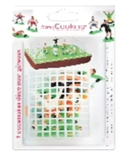 ScrapCooking - Fotball - Kakepynt s/9
