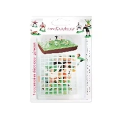 ScrapCooking - Fotball - Kakepynt s/9