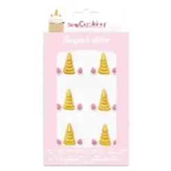 ScrapCooking - Unicorn - Kakepynt s/6