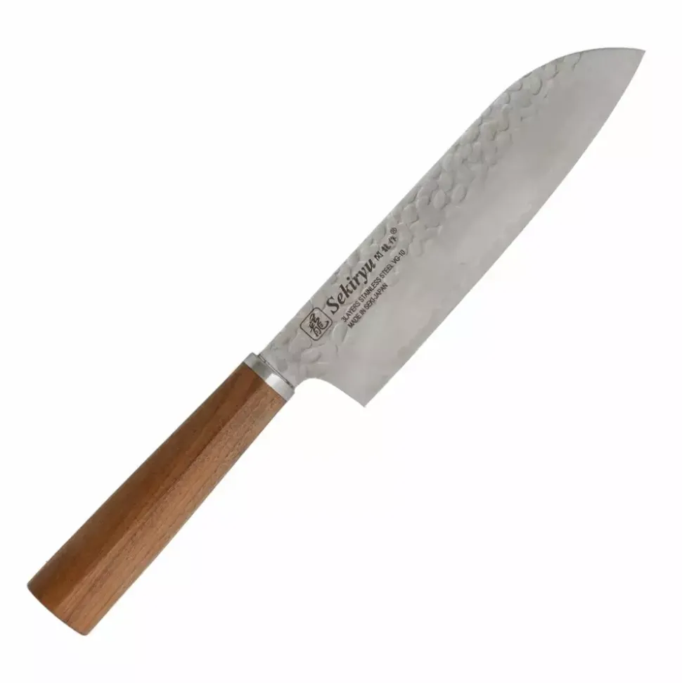 Sekiryu - Walnut - Santokukniv 16,5 cm